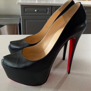 Black Platform Louboutins